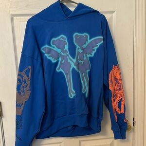 Drake Blue Hoodie Merch